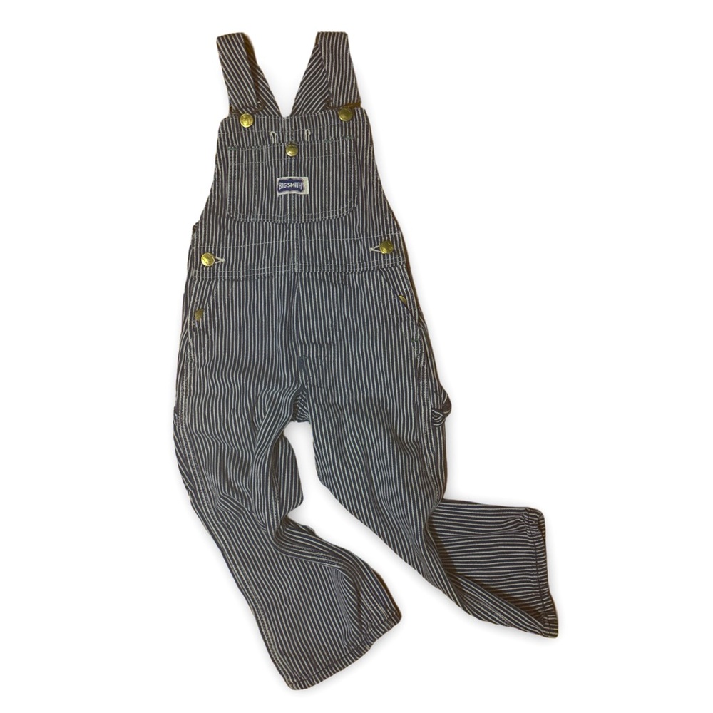 Big Smith 2/3T overalls hickory stripe